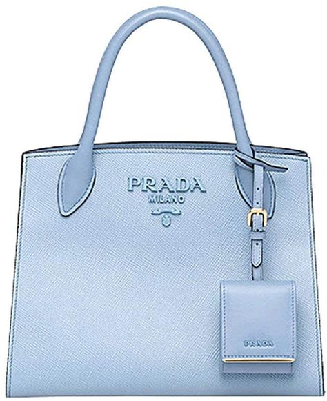 sac prada bleu|Prada purses.